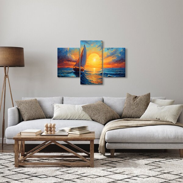 Slika - Jedrilice (90x60 cm)