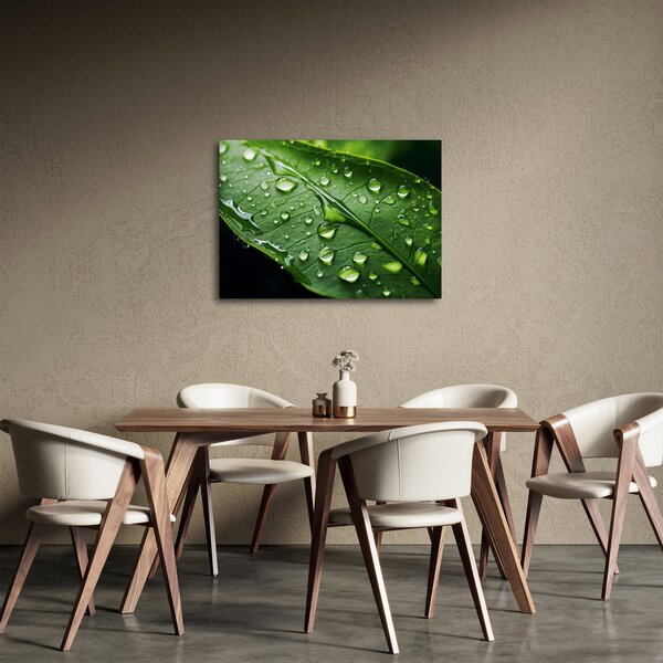 Slika - List poslije kiše (70x50 cm)