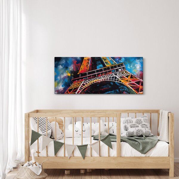 Slika - Slika Eiffelovog tornja II. (120x50 cm)