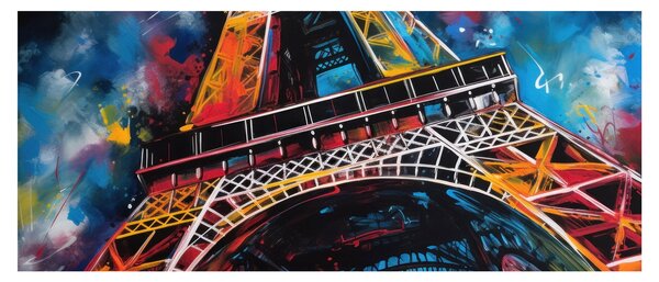 Slika - Slika Eiffelovog tornja II. (120x50 cm)