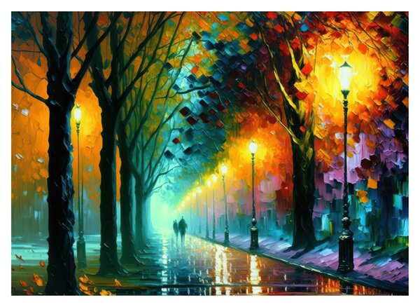 Slika - Noćna šetnja (70x50 cm)