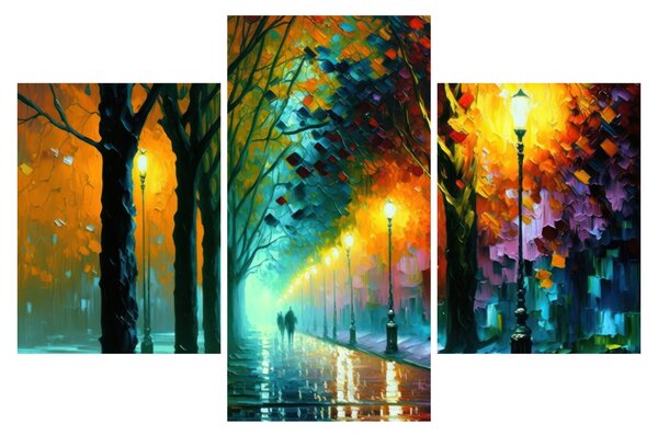 Slika - Noćna šetnja (90x60 cm)