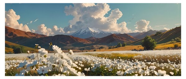 Slika - Miran krajolik (120x50 cm)