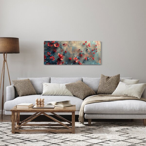 Slika - Vukovi makovi (120x50 cm)