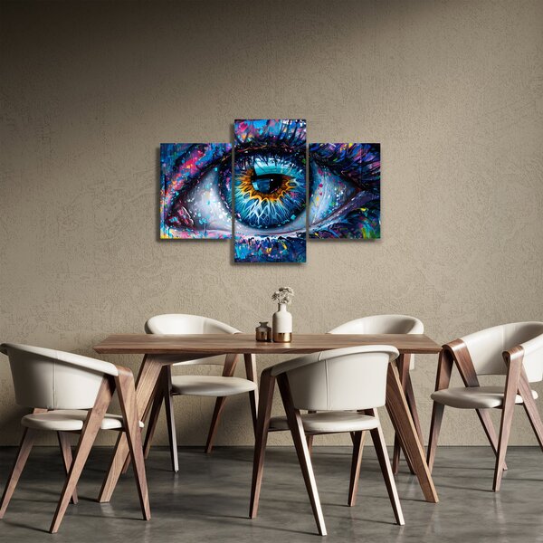 Slika - Slikanje očiju (90x60 cm)