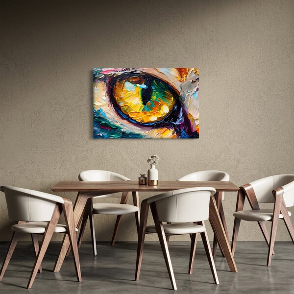 Slika - Slikanje mačjeg oka (90x60 cm)