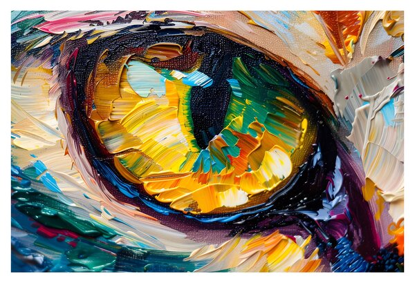 Slika - Slikanje mačjeg oka (90x60 cm)