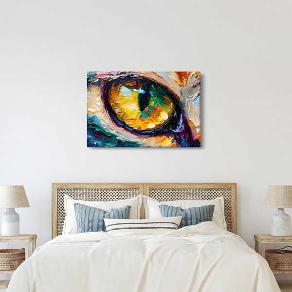 Slika - Slikanje mačjeg oka (90x60 cm)