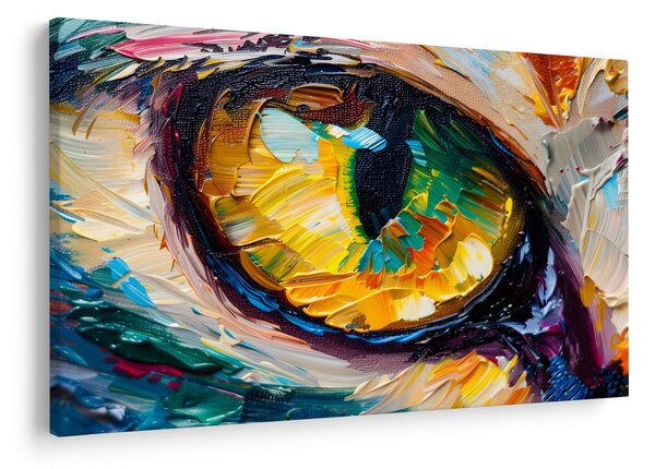 Slika - Slikanje mačjeg oka (90x60 cm)