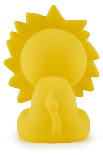 Stolne Lampa Mr Maria, Lion, prigušiv, Žuta, Dječja soba, Plastika