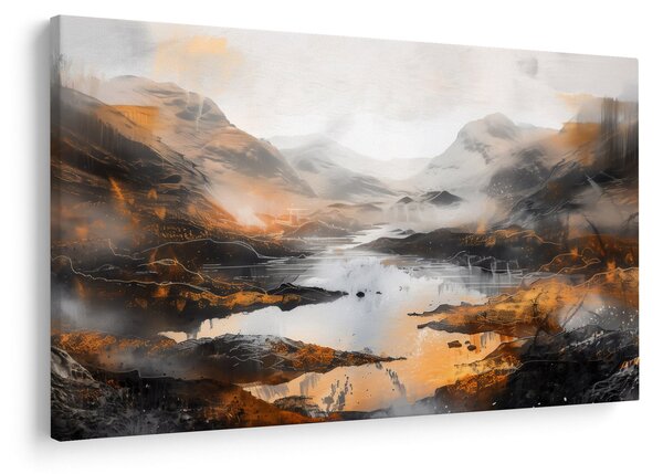 Slika - Slikanje planinskih pejzaža (90x60 cm)