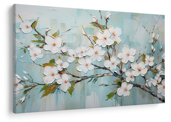 Slika - Slikanje, rascvjetale grane (90x60 cm)