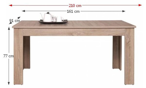 Zondo.hr Blagovaonski stol Gary Tip 12 (za 6 do 8 osoba) . 772099