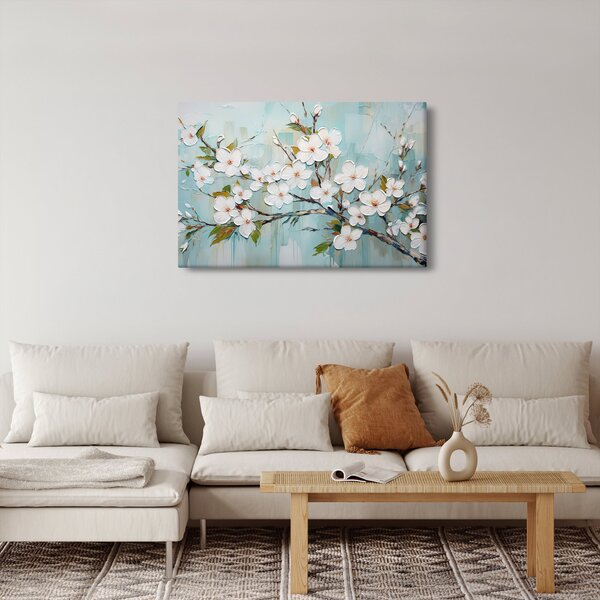 Slika - Slikanje, rascvjetale grane (90x60 cm)