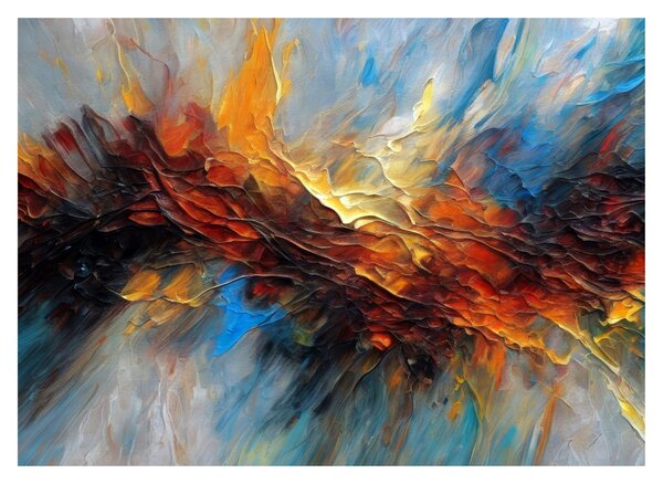 Slika - Tekstura boje (70x50 cm)