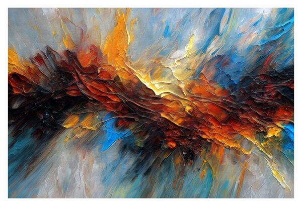Slika - Tekstura boje (90x60 cm)