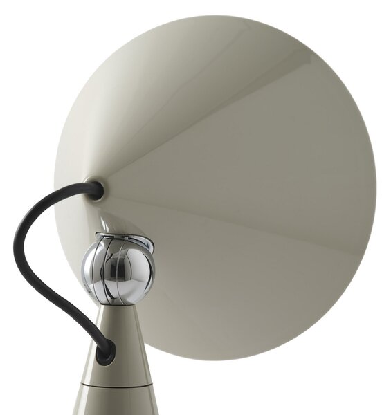 Stolne Lampa Tom Dixon, POSE, prigušiv, Sivo, Dnevna soba, Plastika, Dizajn