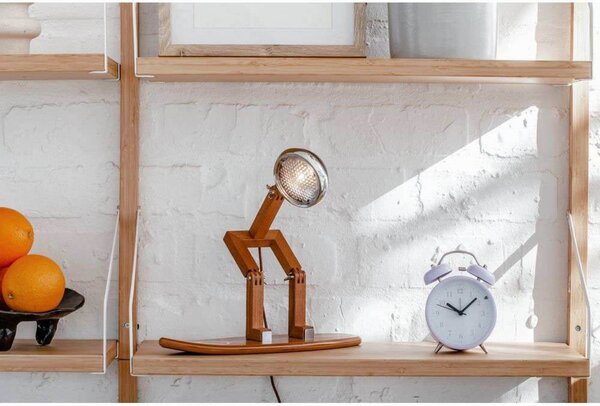 Stolne Lampa Pilke, Bijela, Dnevna soba, Aluminij