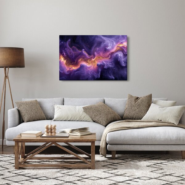 Slika - Ljubičasta maglica (90x60 cm)