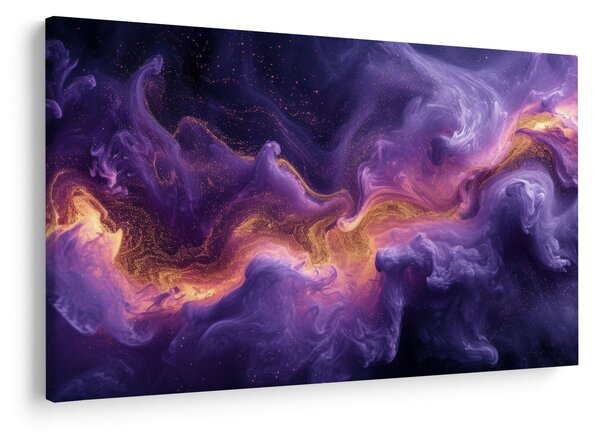 Slika - Ljubičasta maglica (90x60 cm)