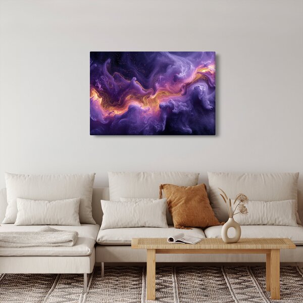 Slika - Ljubičasta maglica (90x60 cm)
