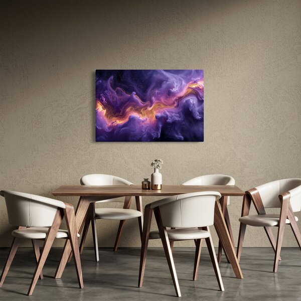 Slika - Ljubičasta maglica (90x60 cm)