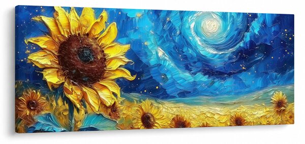 Slika - Slikanje suncokreta (120x50 cm)