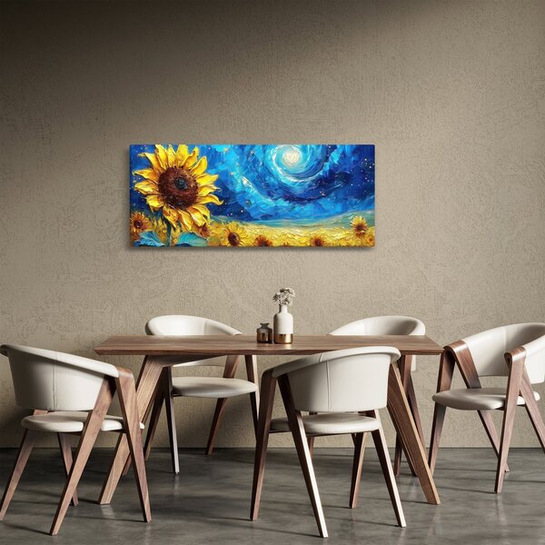 Slika - Slikanje suncokreta (120x50 cm)