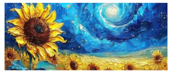 Slika - Slikanje suncokreta (120x50 cm)