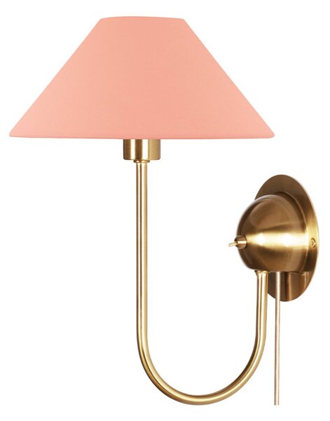 Zidne Svjetiljka Globen Lighting, Ružičasta ruža, Dnevna soba, Tkanina / tekstil