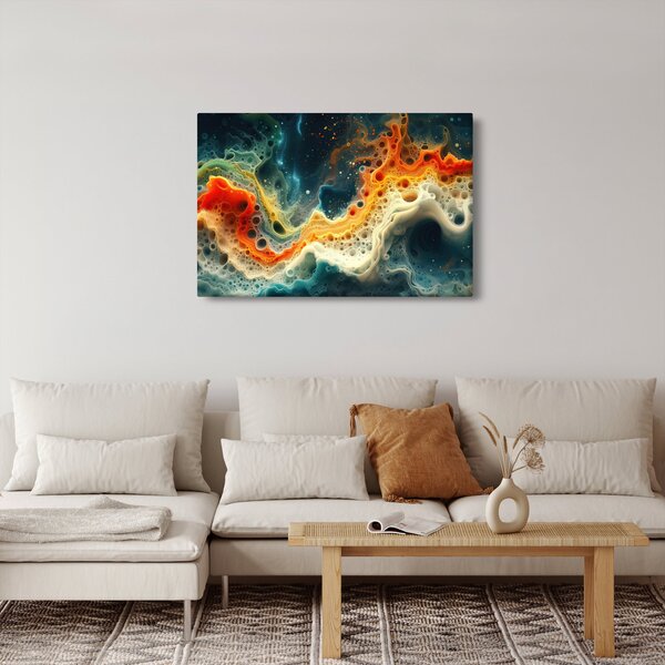 Slika - Moderna apstrakcija (90x60 cm)