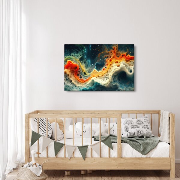 Slika - Moderna apstrakcija (90x60 cm)