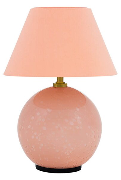 Stolne Lampa Globen Lighting, IRIS, prigušiv, Ružičasta ruža, Dnevna soba, Staklo, Vintage