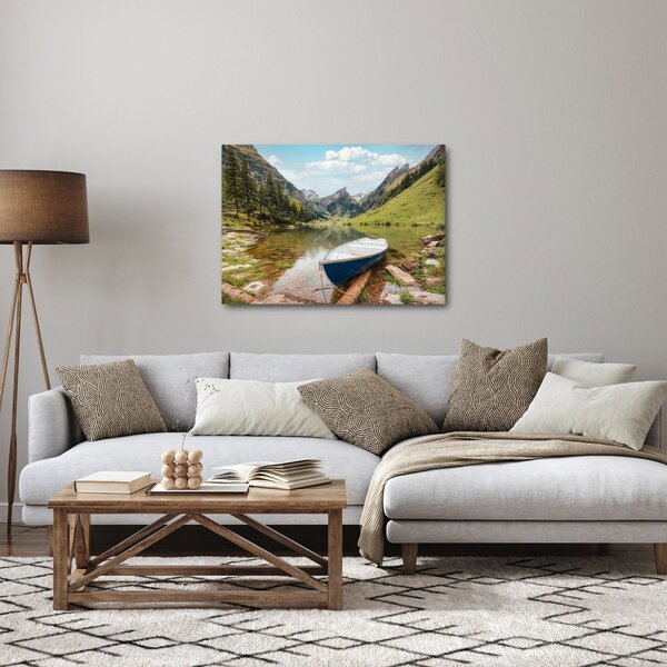 Slika - Seealpsee, jezero u Švicarskoj (70x50 cm)