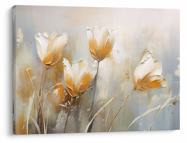 Slika - Slikanje tulipana (70x50 cm)