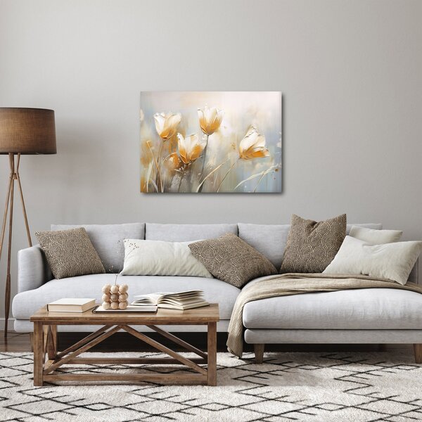 Slika - Slikanje tulipana (70x50 cm)