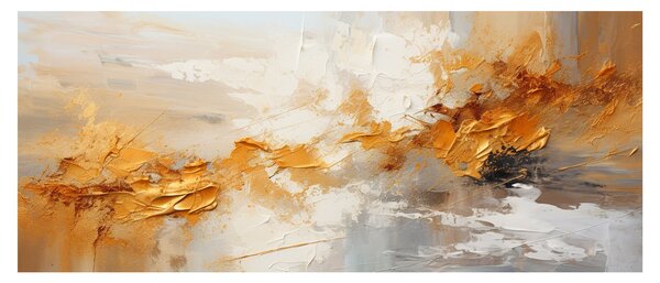 Slika - Zlatna tekstura (120x50 cm)