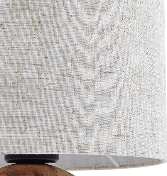 Stolne Lampa Lindby, Mayumi, Drvo, Dnevna soba, Drvo, Skandinavski