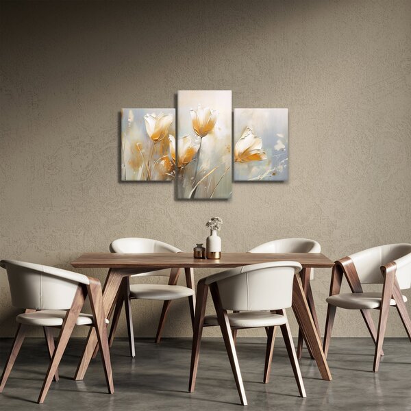 Slika - Slikanje tulipana (90x60 cm)