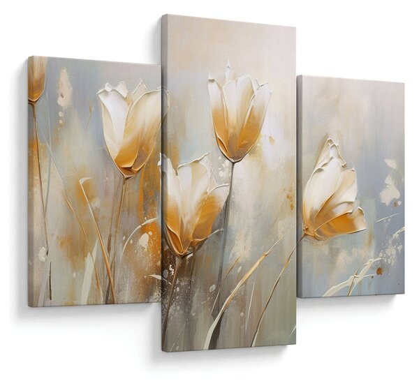Slika - Slikanje tulipana (90x60 cm)