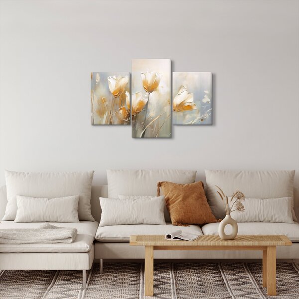 Slika - Slikanje tulipana (90x60 cm)