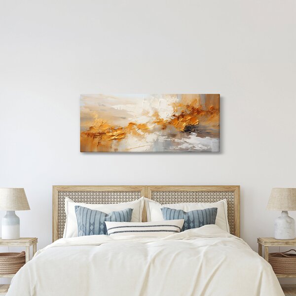 Slika - Zlatna tekstura (120x50 cm)