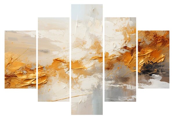 Slika - Zlatna tekstura (150x105 cm)