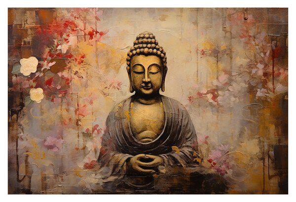 Slika - Buddha, slikanje (90x60 cm)