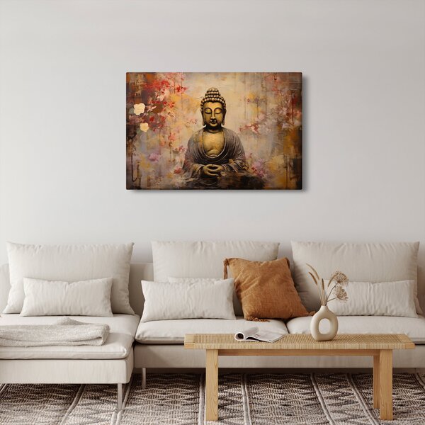 Slika - Buddha, slikanje (90x60 cm)