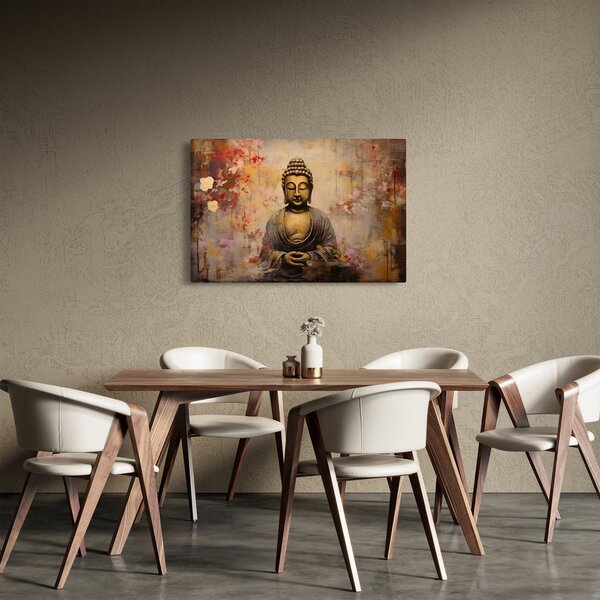 Slika - Buddha, slikanje (90x60 cm)
