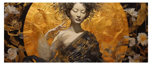 Slika - Japanska dama (120x50 cm)