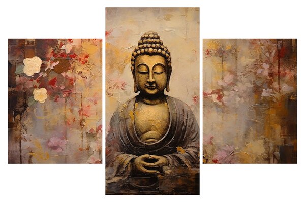 Slika - Buddha, slikanje (90x60 cm)