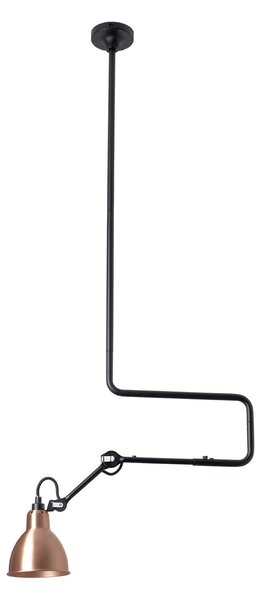 Lampe Gras 312 stropna svjetiljka, crna/crna/bakar – DCW