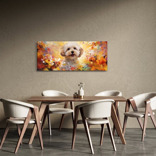 Slika - Sretan pas (120x50 cm)